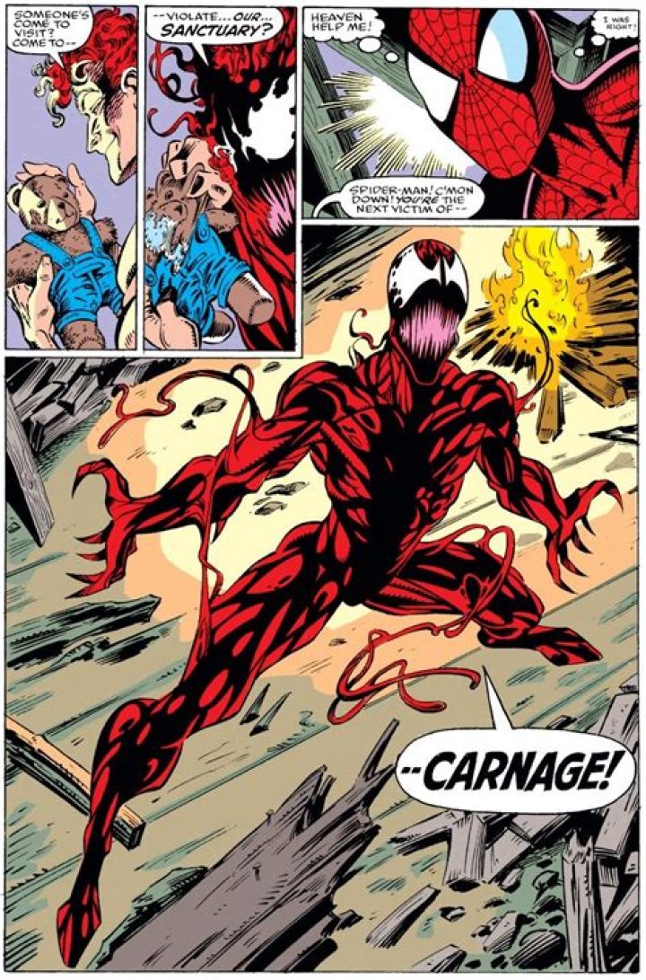 How did Venom reproduce Carnage?