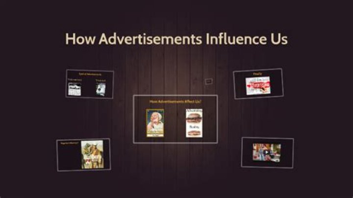 How do advertisements influence us?