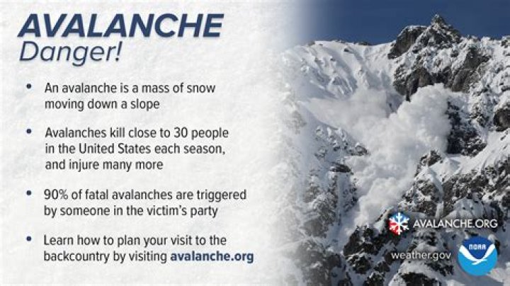 How do avalanches affect the community?