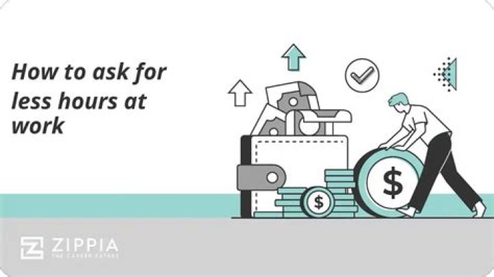 How do I ask for less hours at work?