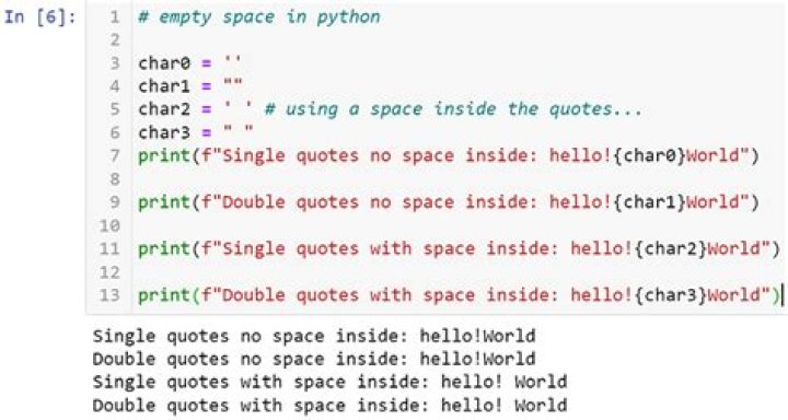 How do I change a space in Python?