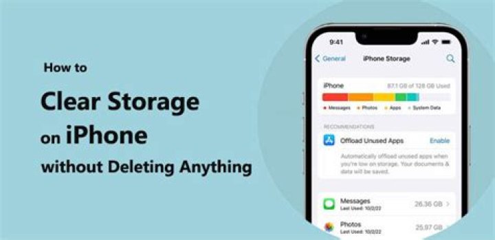 How do I clean up my storage without deleting anything?