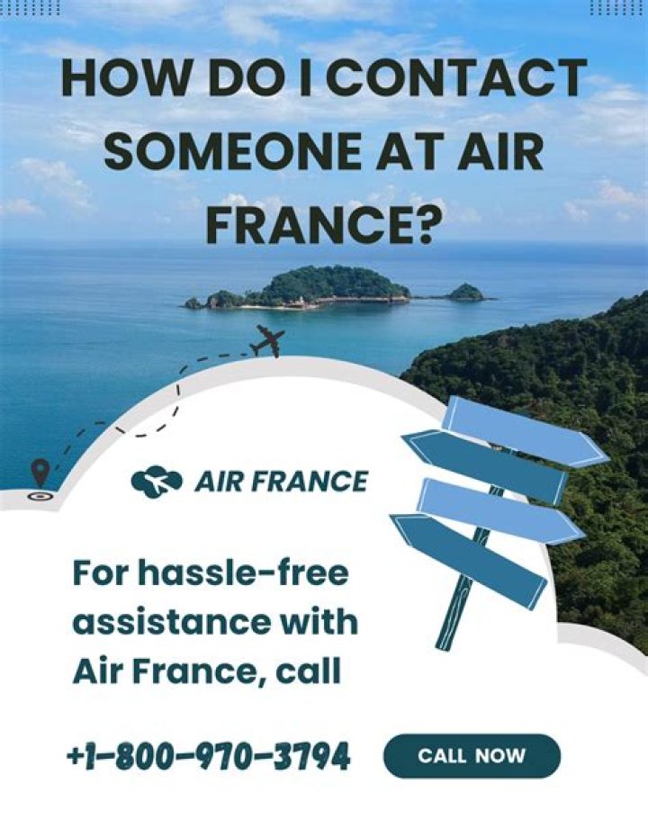 How do I contact Air France by email?