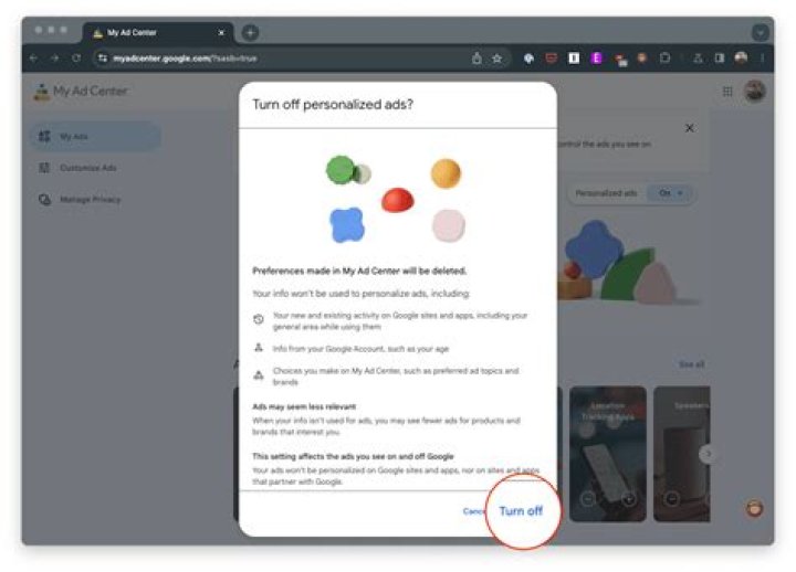 How do I get rid of ads that follow me?