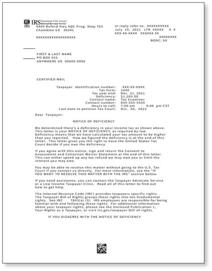 How do I respond to an IRS letter?