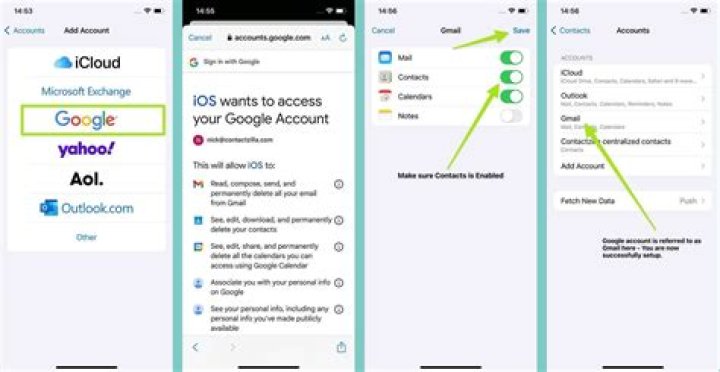 How do I transfer my Google Contacts to iCloud?