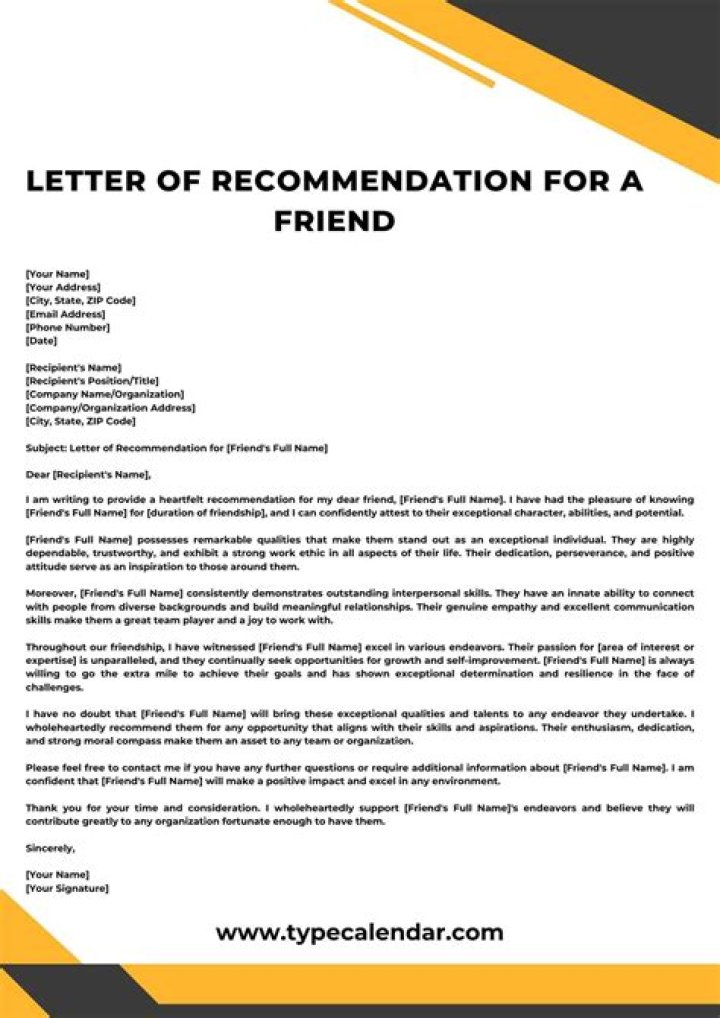 How do I write a letter of recommendation for a bank?