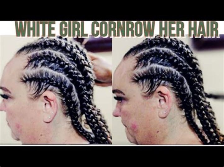 How do white girls wash cornrows?
