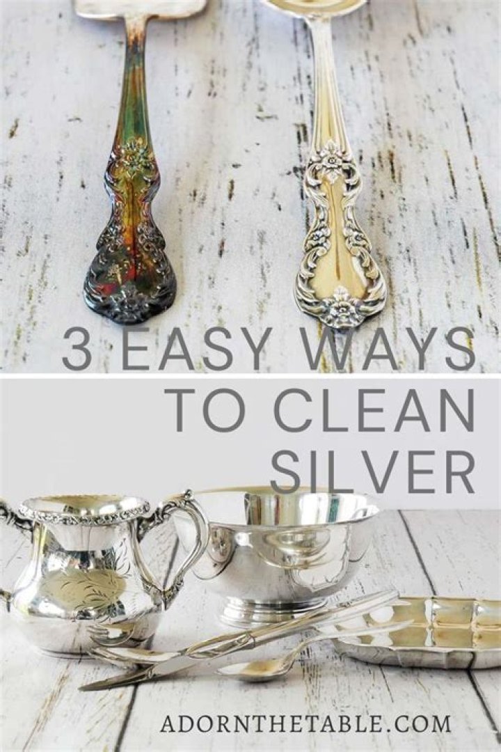 How do you clean really badly tarnished silver?