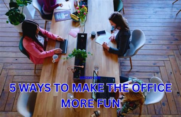 How do you create a fun office environment?