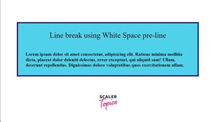 How do you draw a line break in Word?