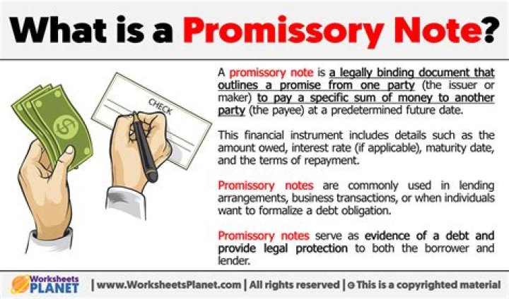 How do you end a promissory note?
