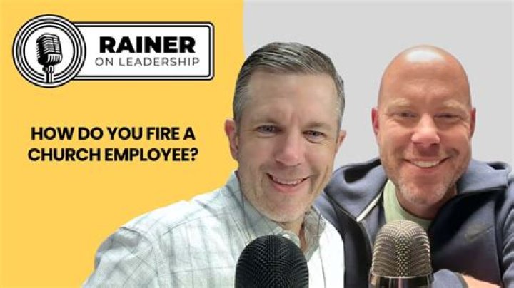 How do you fire a church employee?