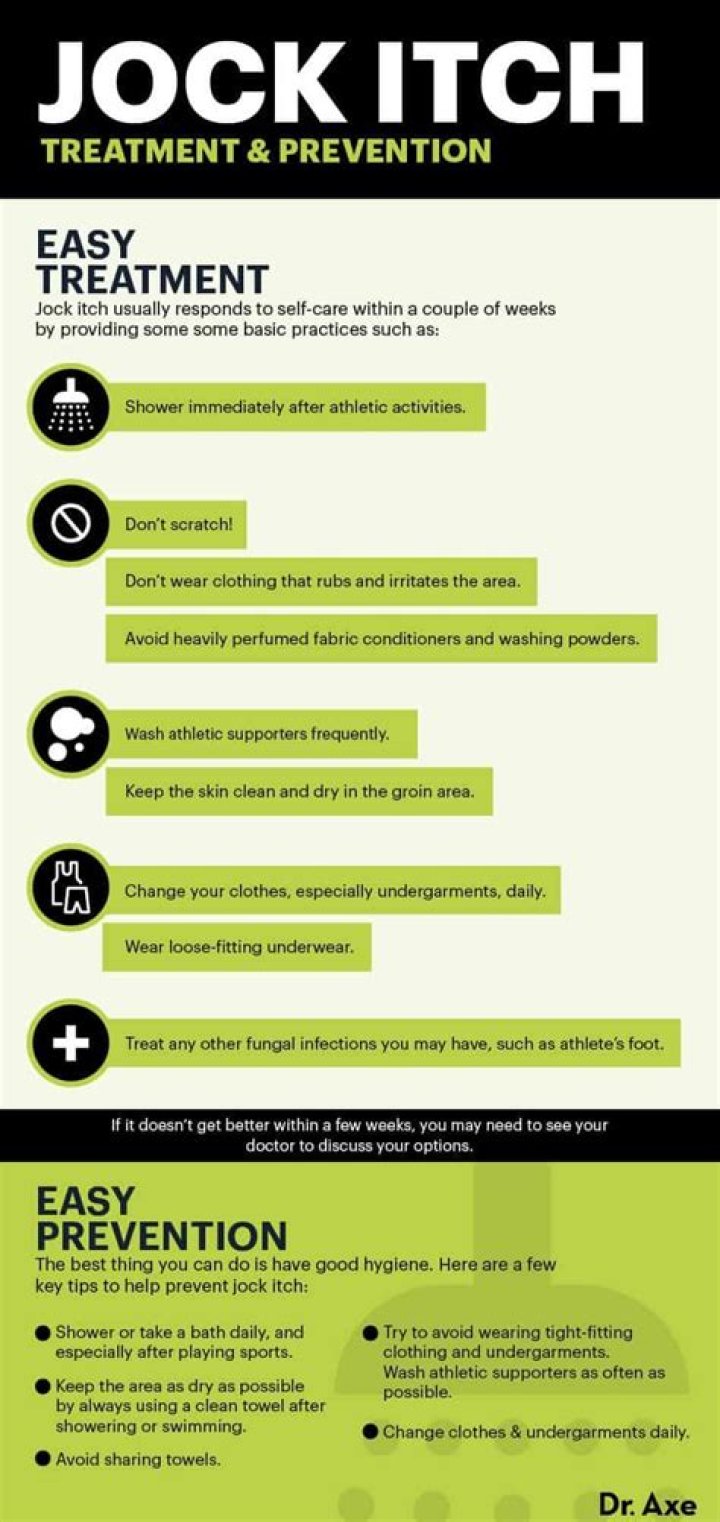 How do you get rid of jock itch permanently?