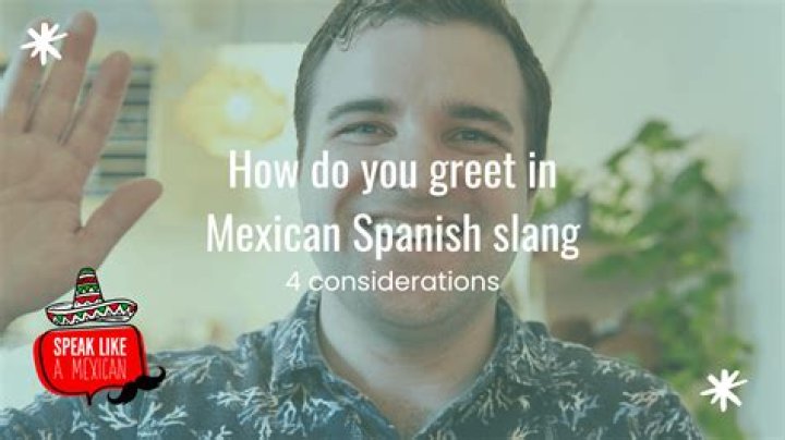 How do you greet someone in American slang?