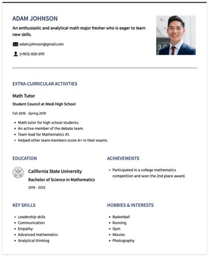 How do you list extracurriculars on a resume?