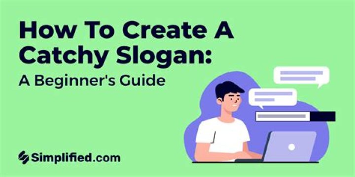 How do you make a catchy slogan?