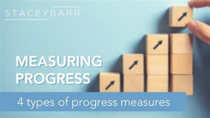 How do you measure progress against work objectives?