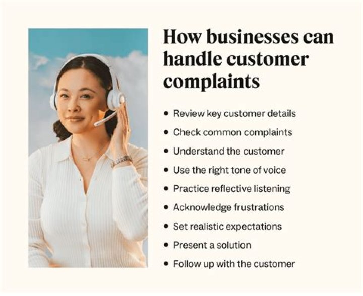 How do you refer customer complaints?