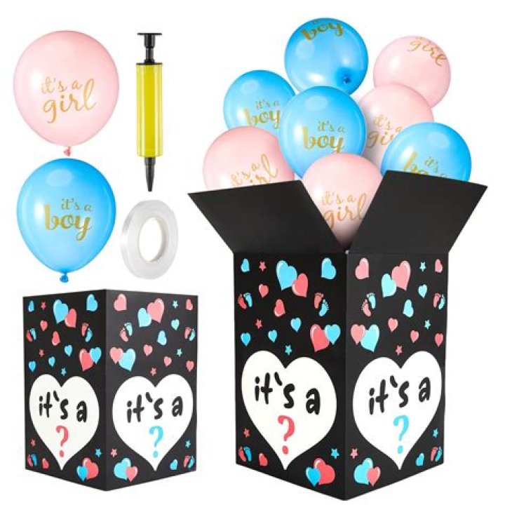 How do you reveal gender to family far away?