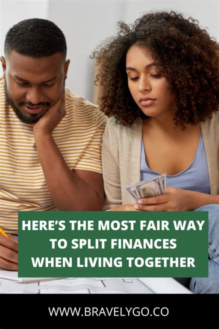 How do you split finances when separating?