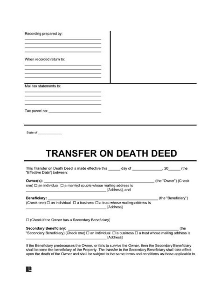 How do you transfer mortgage after death?