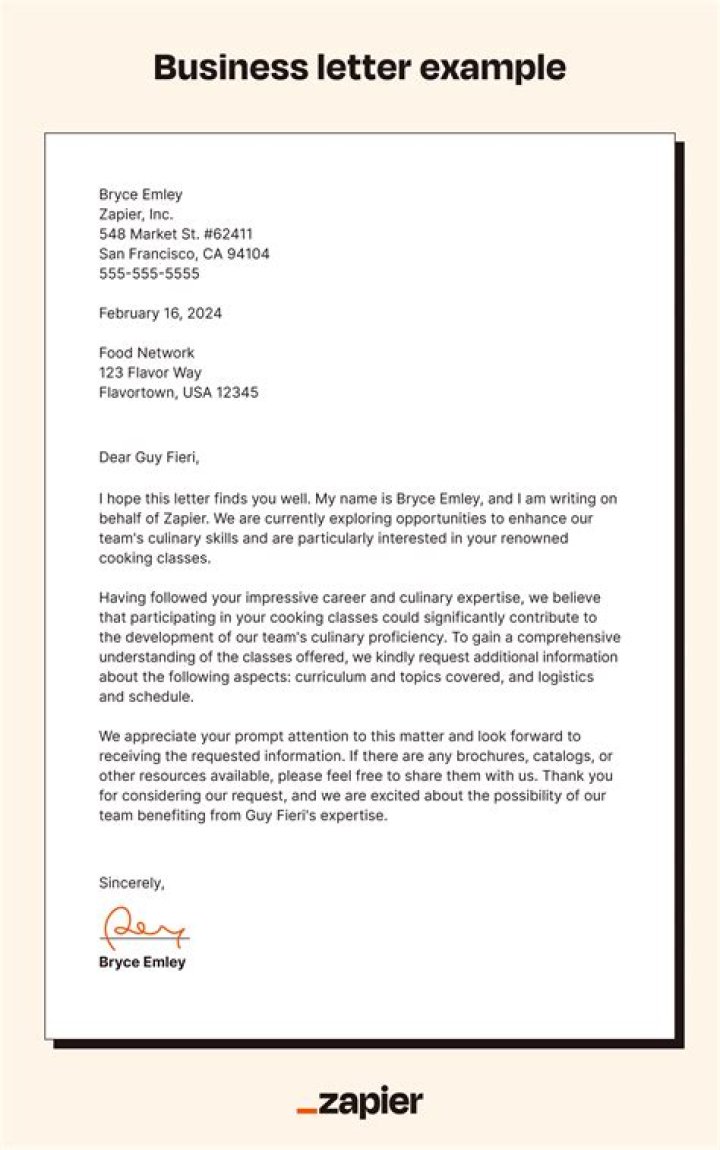 How do you write a business letter convincing?