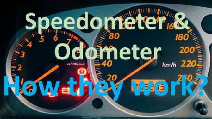How does a speedometer of a car measure speed?
