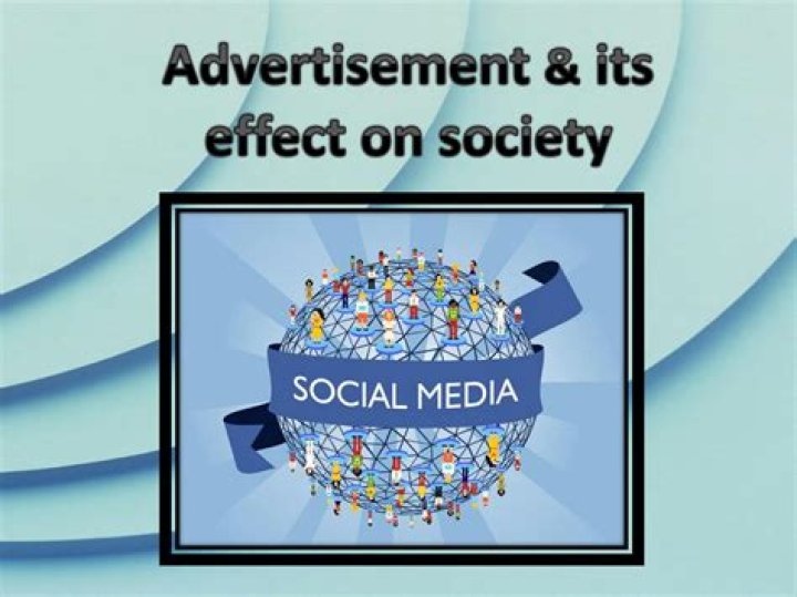 How does advertising affect the society?