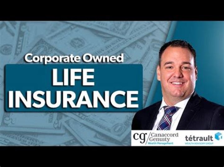 How does company owned life insurance work?