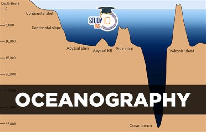 How does oceanography and meteorology differ?