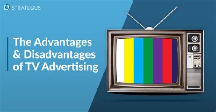 How does television advertising attract customers?