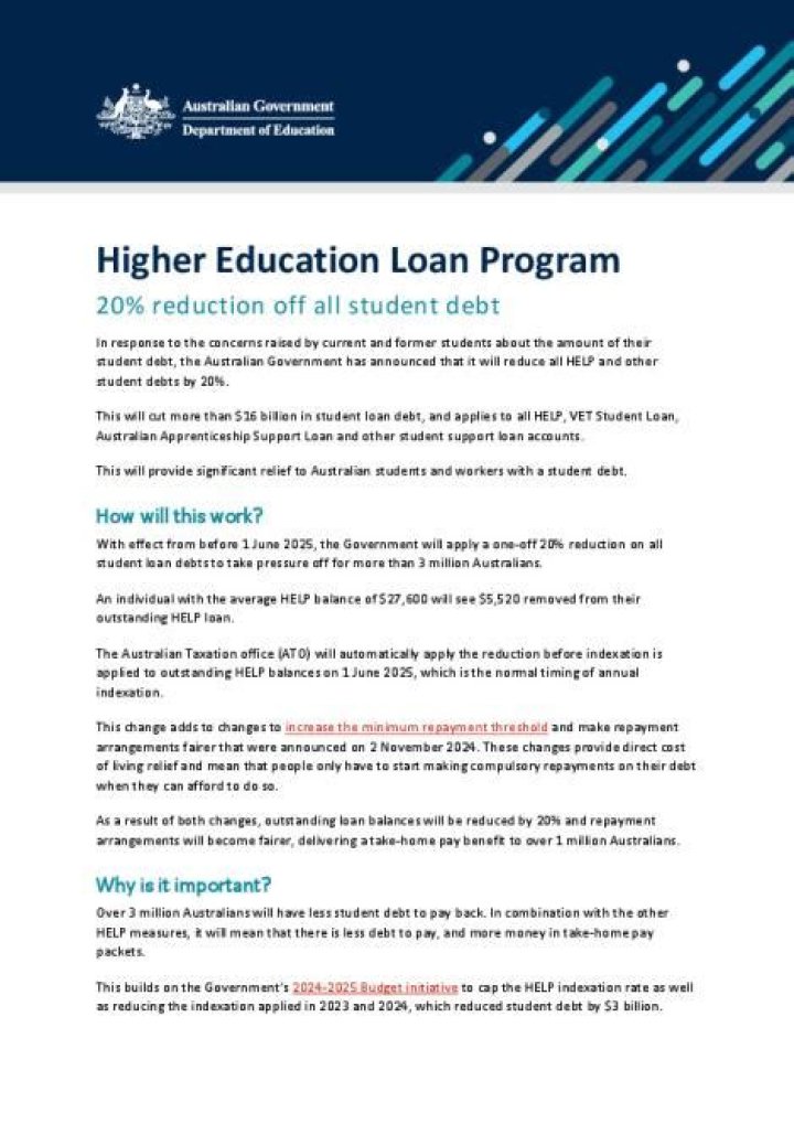 How does the higher education loan Program Work?