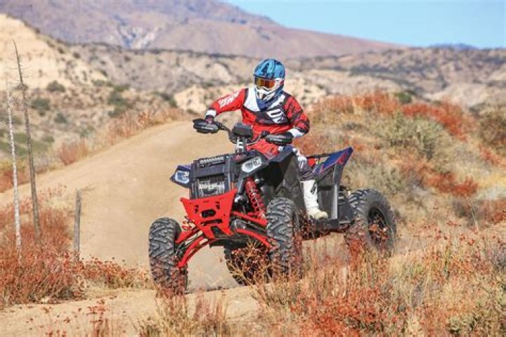 How fast is a Polaris scrambler 1000?