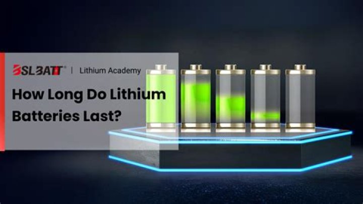 How long do unused lithium batteries last?