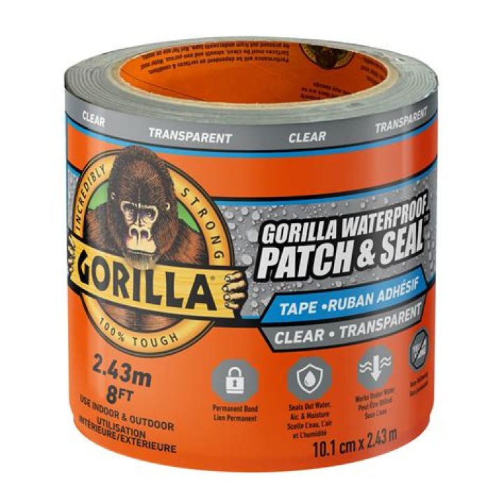 How long does Gorilla waterproof tape last?