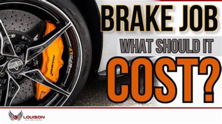 How long should a brake job take?