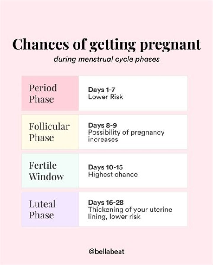 How many days after my period can I get pregnant?