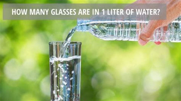 How many glasses is 240 ml of water?