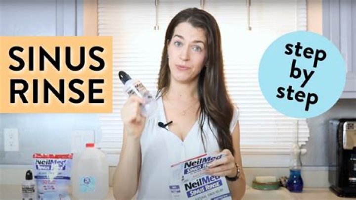 How many times a day can you do a sinus rinse?