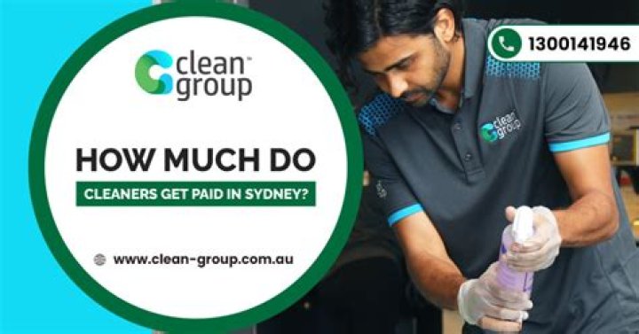 How much do cleaners get paid?