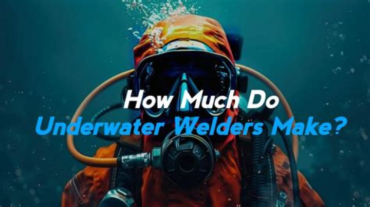 How much do underwater welders make in America?