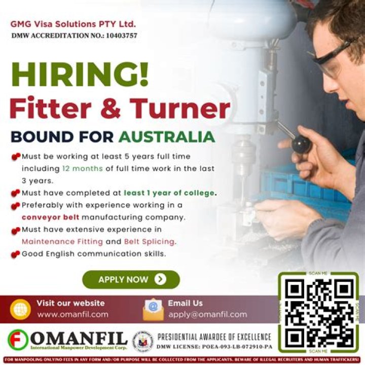 How much does a qualified fitter and turner earn in South Africa?