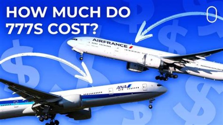 How much does an Boeing cost?