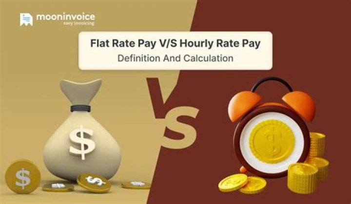 How much does flat rate pay?