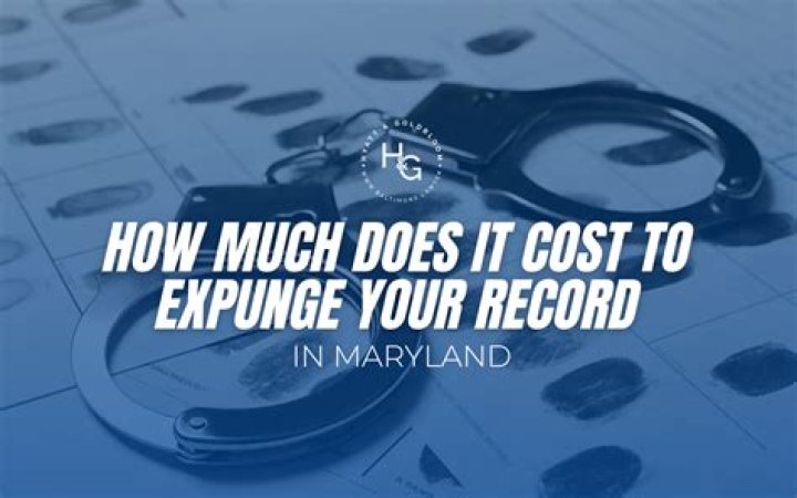 How much does it cost to expunge your record in Ohio?