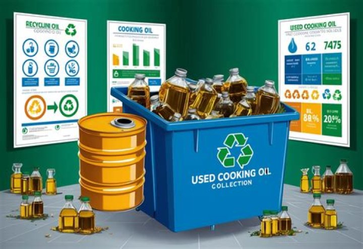 How much does used cooking oil sell for?