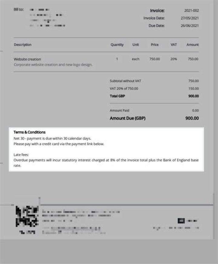 How much interest can I charge on overdue invoices in Texas?