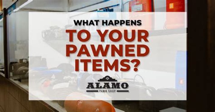 How much interest do you get from pawned items?