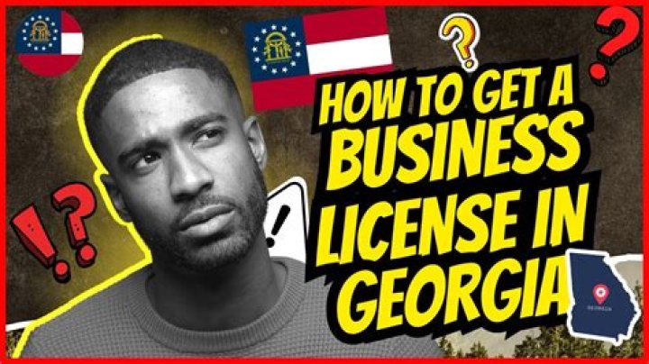 How much is a small business license in Georgia?